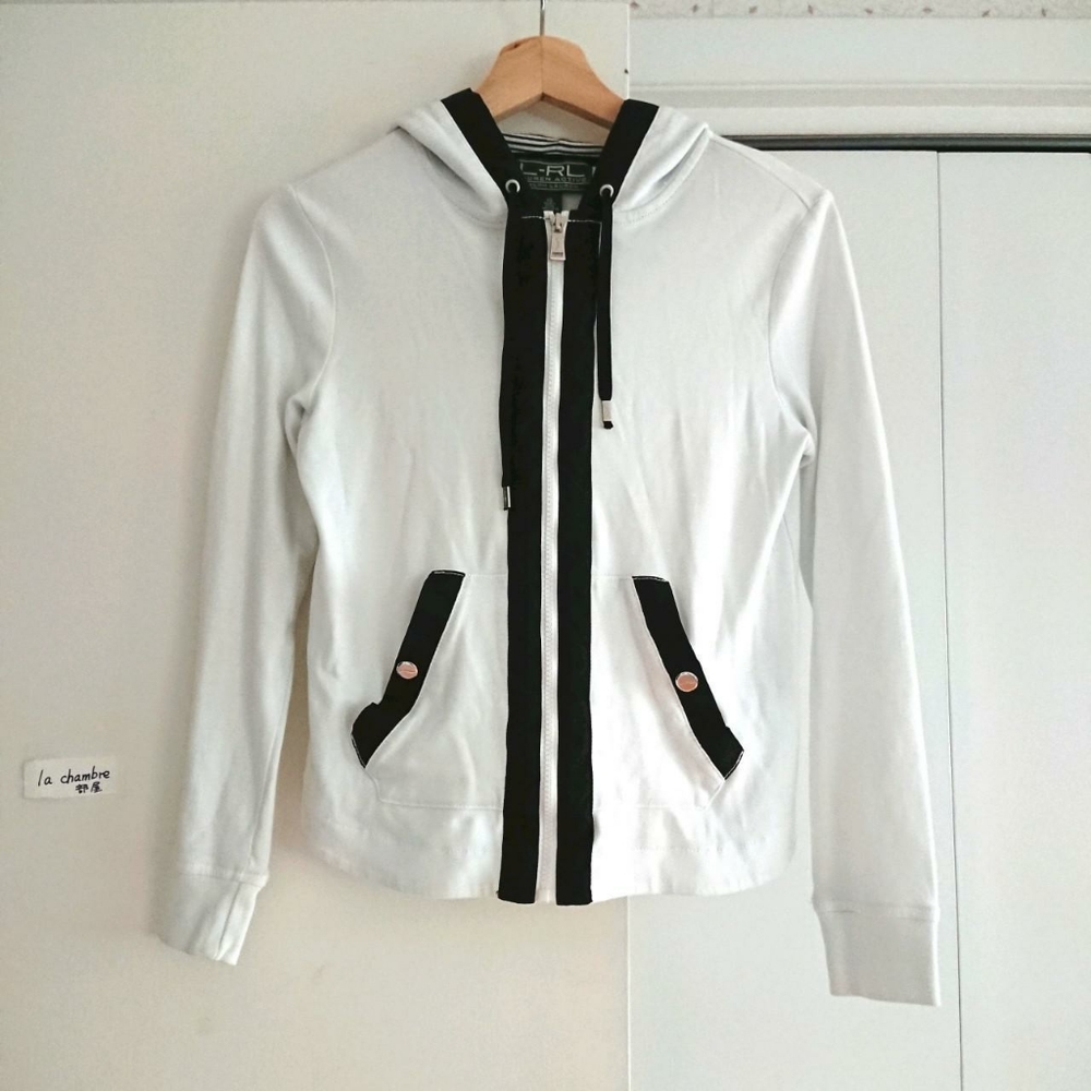 💖2/$15💖 Ralph Lauren Lauren Active zip-front hoodie